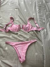Pink Snake Skin Bikini Photo 0