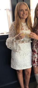 White Lace Dress Photo 0