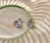 Silver stud earrings Photo 0