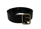 Gap Genuine Leather Black Studded Belt Size 32 Photo 0