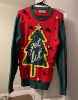 Christmas Sweater Red Size M Photo 0