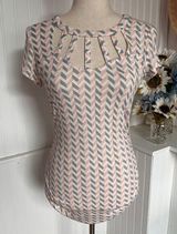 Candie's® Cut-Out Ladder Neckline Top Photo 0