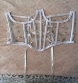 Floral/See Through Corset Multi Photo 0