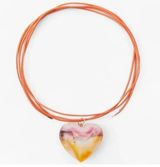 Zara heart cord necklace Photo 0