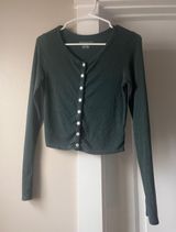 American Eagle Outfitters Green Top Photo 0
