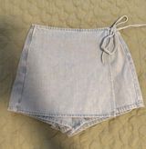 PacSun Skort Wrap Denim Photo 0
