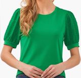 CeCe  Women’s Short Puffed Sleeve  Photo 0