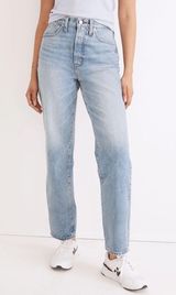 Madewell The Perfect Vintage Straight Jean in Seyland Wash Photo 0
