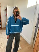 Amazon blue fleece Sherpa jacket  Photo 0