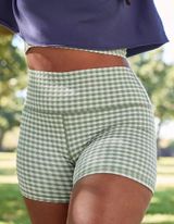 Aerie Gingham 4” Bike Shorts Photo 0