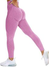 Bubblegum Seamless Contouring Leggings Pink Size M Photo 0