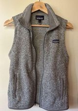 Women's Better Sweater® Fleece Vest in Birch White (Gray) S Small Photo 0