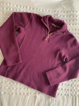 Tommy Bahama Purple Quarter Zip Photo 0
