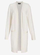 EXPRESS 61-  Padded Shoulder Button Pocket Cardigan Small Photo 0