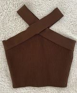 Glassons Ribbed Halter Top XS Photo 0