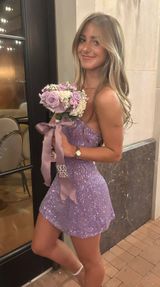 Light Purple Hoco Dress Photo 0
