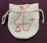 Tiffany & Co 925 Silver Open Heart Necklace Photo 0