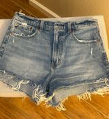 Abercrombie & Fitch Denim Shorts Blue Size 28 Photo 0