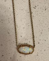 Kendra Scott Necklace Opal Gold Photo 0