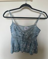 Blue floral Top  Photo 0