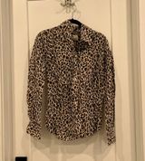 J.Crew  Cheetah Print Button Down Photo 0