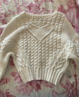 PacSun  Sweater White Heart Photo 0