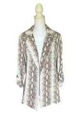 NWT- Windsor Snake Skin Mood Blazer- Size Medium Photo 0