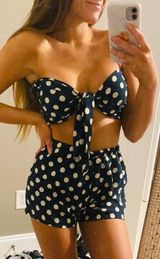 Polka Dot Two Piece Set Photo 0