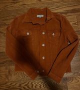 Cropped Courdory Jacket Orange Size M Photo 0