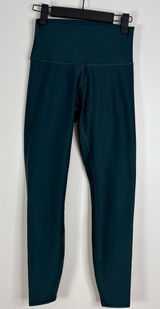 Alo High Waisted Yoga Pants Emerald Green XS Photo 0