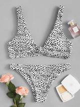 SheIn Front Knot Bikini Set Photo 0