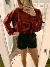 Forever 21 Sequin Crop Top Photo 0