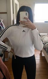 Adidas Cropped Hoodie Photo 0