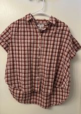 Plaid Button Down Shirt Photo 0