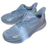 Hoka One One Women’s 10.5 B Dusk Blue Pink Twilight Clifton 9 Running Sneakers Photo 0