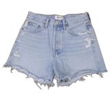 Agolde Jean Denim Cut Off Style Shorts Women's Size 25 Photo 0