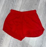 Varsity Red Sofie Shorts Photo 0