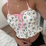 Love Shack Fancy Corset Top Photo 0