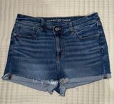 AE Next Level High-Waisted Denim Short Short Photo 0