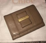 Chloé Taupe See By Chloe Leather Wallet  Photo 0