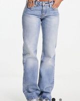 Arrow Low Rise Straight Leg Jeans-Blue Delight Photo 0