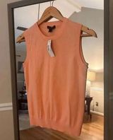 J. Crew Crewneck Sweater XS NWT Peach‎ Photo 0