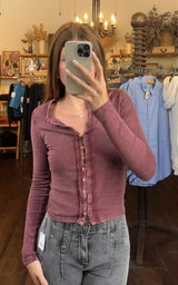 FREE PEOPLE x We The Free It's On Cardi in Wild Ginger Size Small Photo 0