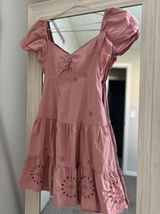 ZARA The Perfect Pink Mini Dress Photo 0
