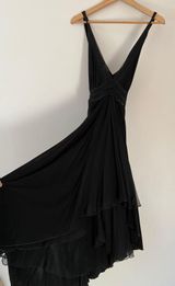 Black 90s Midi Dress Photo 0