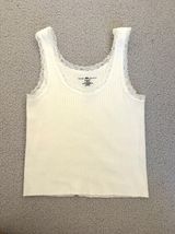 Brandy Melville White  Lace Top Photo 0