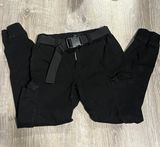 Rue 21 Black Cargo Pants Photo 0