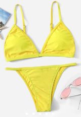 SheIn Yellow Bikini Photo 0