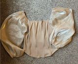 Oddi Corset puff sleeve top Photo 0