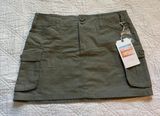 Mini Green Cargo Skirt Photo 0